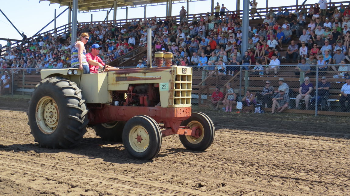  A Cockshutt 1900 owned by Kevin Stanley of Carievale, SK parading on Friday.