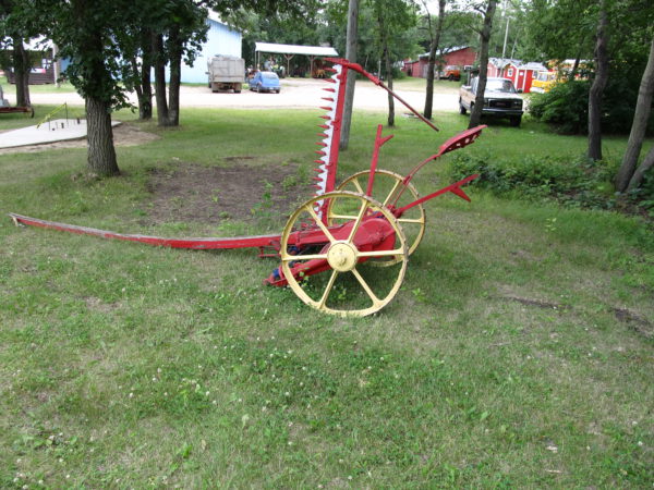 Tudhope Anderson Company Horse Mower at the Museum